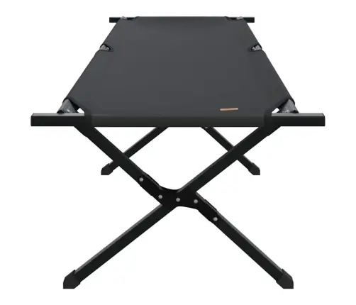 Saliekamās Sauļošanās Gultas 2 Gab. Ar Nēsāšanas Somu, Melns, 600D Oxford Audums Vidaxl