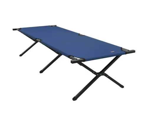 Saliekama Gulta Ar Ceļojuma Maisu Zila 600D Oxford Audums Vidaxl