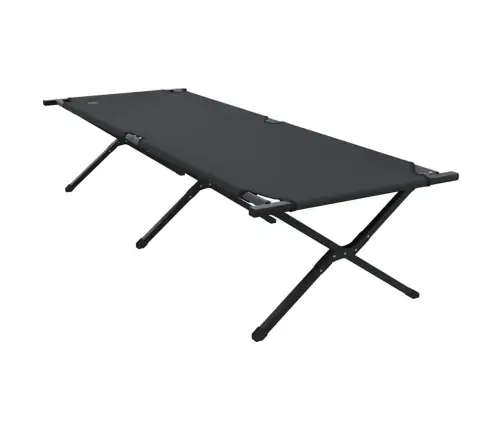 Salokama Saules Gulta Ar Nesējmaisiņu Melna 600D Oksfordas Audums Vidaxl