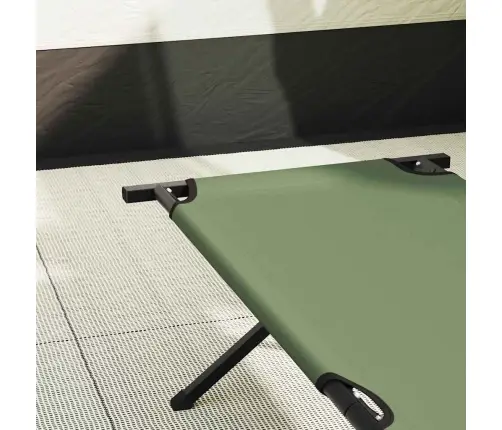 Saliekamā Sauļošanās Gulta Ar Pārvadāšanas Somu Dzeltenā 600D Oxford Auduma Vidaxl