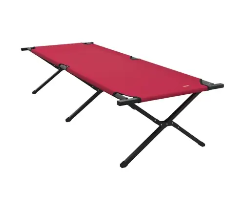 Saliekamās Saules Gultas 2 Gab. Ar Pārvadāšanas Somu Sarkanā 600D Oxford Audumā Vidaxl