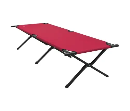 Saliekamās Saules Gultas 2 Gab. Ar Pārvadāšanas Somu Sarkanā 600D Oxford Audumā Vidaxl