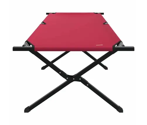 Saliekamās Saules Gultas 2 Gab. Ar Pārvadāšanas Somu Sarkanā 600D Oxford Audumā Vidaxl