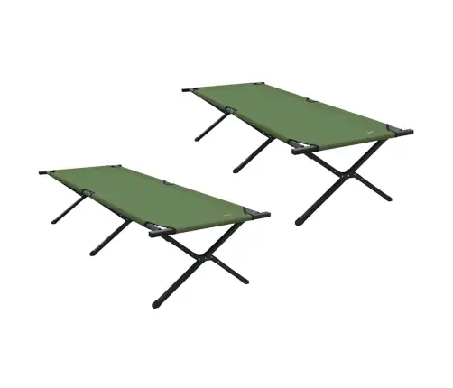 Saliekamās Saules Gultas 2 Gab. Ar Nēsāšanu Somu Amy Dzeltenā 600D Oxford Audums Vidaxl