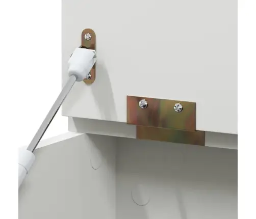 Kriiditahvliga Kast Valge 73 X 40 X 55 Cm Tehispuit