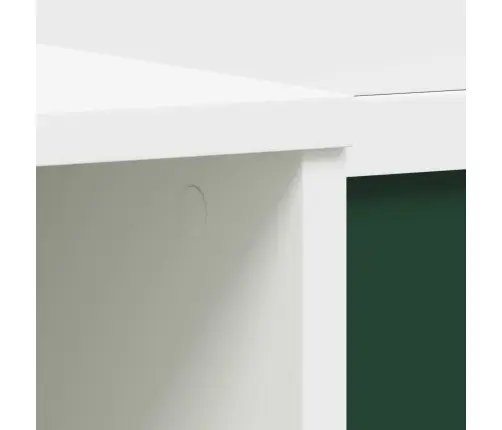 Kreida Galda Balts 120 X 45 X 118.5 Cm Inženierijas Koks Vidaxl