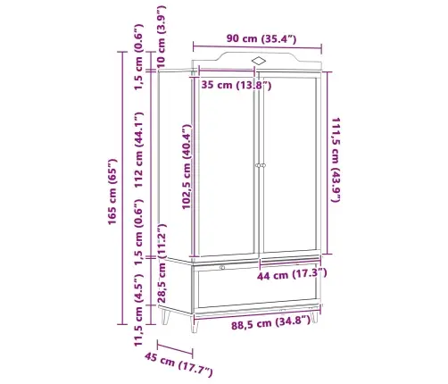 Funkcionāla Skolas Skapītis Ar Plauktu Balts Inženierijas Koks Vidaxl