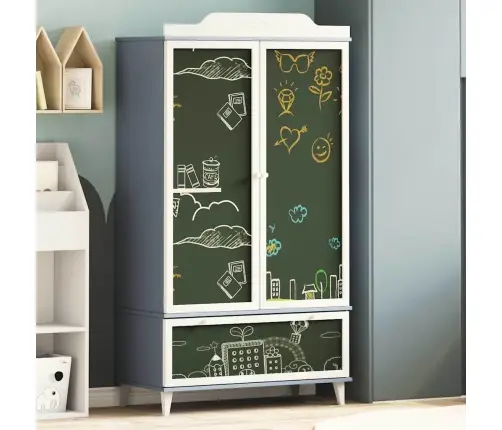 Funkcionāla Skolas Skapītis Pelēka Un Balta Inženierijas Koks Vidaxl