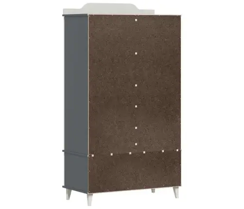 Funkcionāla Skolas Skapītis Pelēka Un Balta Inženierijas Koks Vidaxl