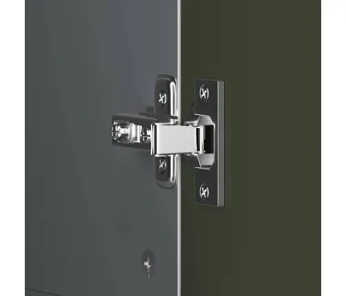 Funkcionāla Skolas Skapītis Pelēka Un Balta Inženierijas Koks Vidaxl