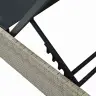 Sauļošanās Krēsls Bēšs 60X200X27 Cm Poliratans Vidaxl