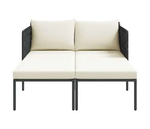 Saulėtas Gultas 2-Asmuo Antracitas 115 X 153 X 69.5Cm Plienas