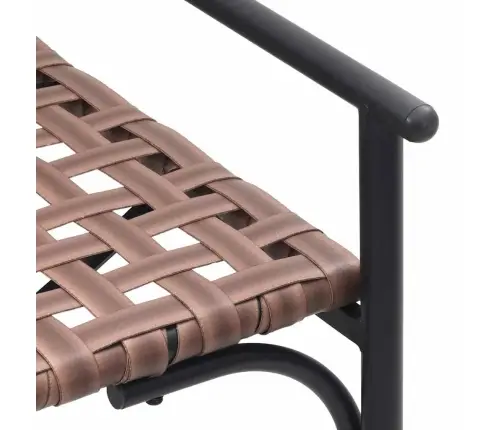 Dārza Sols Melns 113X79X75 Cm Polirotangpalma Vidaxl Dārza Sols Melns 113X79X75 Cm Polirotangpalma Vidaxl