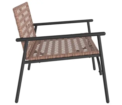 Dārza Sols Melns 113X79X75 Cm Polirotangpalma Vidaxl Dārza Sols Melns 113X79X75 Cm Polirotangpalma Vidaxl