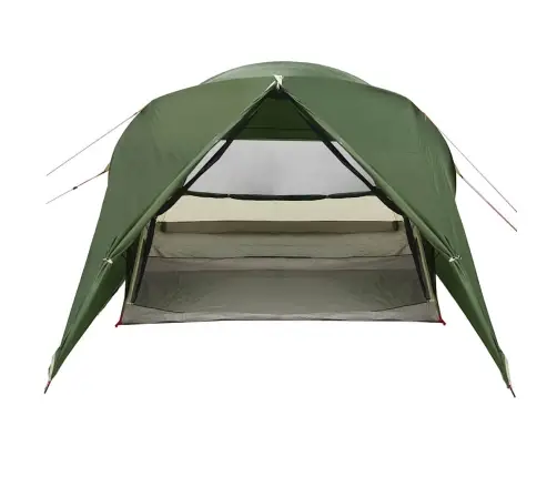 Kupola Telts Ar Jumtu Ar Uzglabāšanu Zaļa 396 X 304 X 193 Cm Vidaxl
