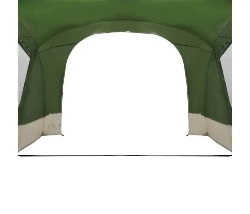 Karavānu Telts Ar Jumtu Ar Uzglabāšanu Zaļa 330 X 250 X 245 Cm Vidaxl
