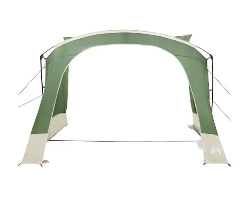Karavānu Telts Ar Jumtu Ar Uzglabāšanu Zaļa 330 X 250 X 245 Cm Vidaxl