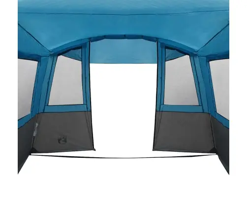 Aizmugures Telts Karavanam Taisnstūra Zila 352 X 250 X 245 Cm Vidaxl