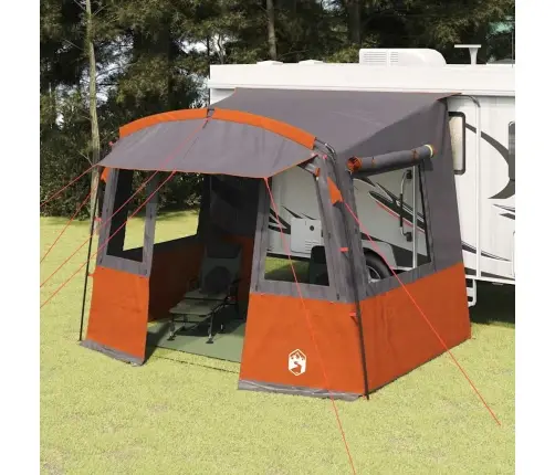 Tagauste Telk Karavanile Hall Ja Oranž 352 X 250 X 240 Cm