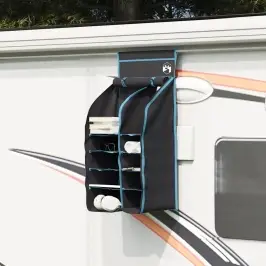 Pakarams Telts Organizators Ar 10 Kabatām Ar Uzglabāšanu Melna Vidaxl Pakarams Telts Organizators Ar 10 Kabatām Ar Uzglabāšanu Melna Vidaxl