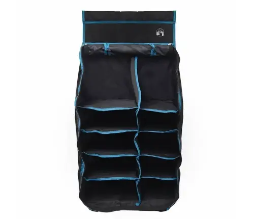 Pakarams Telts Organizators Ar 10 Kabatām Ar Uzglabāšanu Melna Vidaxl