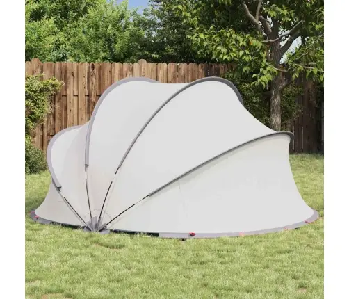 Baseina Kupols Pelēka Un Oranža 336 X 322 X 160 Cm Vidaxl