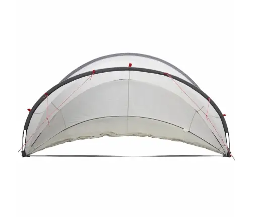 Baseina Kupols Pelēka Un Oranža 336 X 322 X 160 Cm Vidaxl