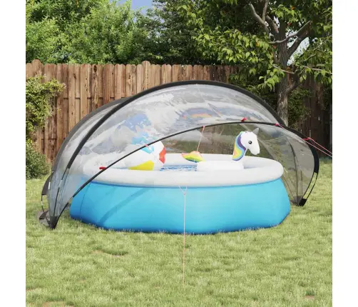 Baseni Kuppel Läbipaistev 336 X 322 X 160 Cm Pvc