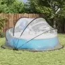 Baseni Kuppel Läbipaistev 336 X 322 X 160 Cm Pvc