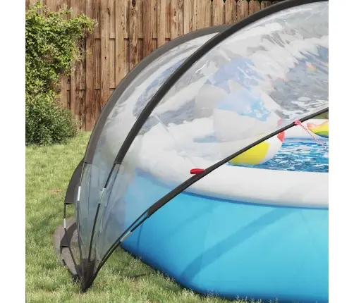 Baseni Kuppel Läbipaistev 336 X 322 X 160 Cm Pvc