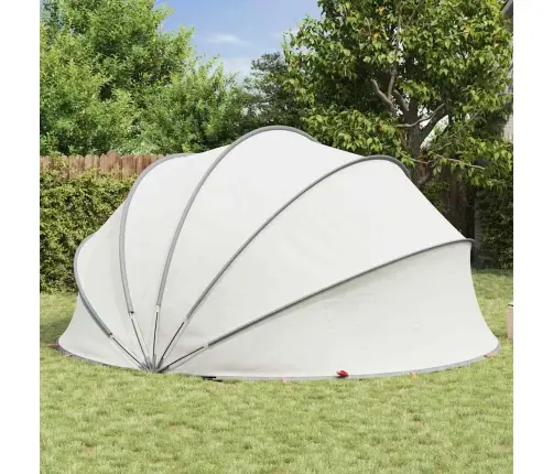 Baseina Kupols Pelēka Un Oranža 430 X 430 X 210 Cm Vidaxl