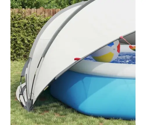 Baseina Kupols Pelēka Un Oranža 430 X 430 X 210 Cm Vidaxl