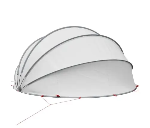 Baseina Kupols Pelēka Un Oranža 430 X 430 X 210 Cm Vidaxl