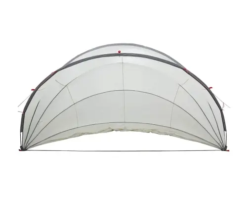 Baseina Kupols Pelēka Un Oranža 430 X 430 X 210 Cm Vidaxl