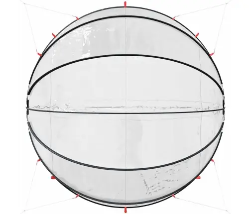 Baseino Kupolas Skaidrus 430 X 430 X 210 Cm Pvc