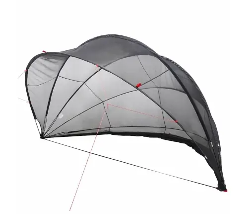 Baseino Kupolas Juoda 430 X 430 X 210 Cm