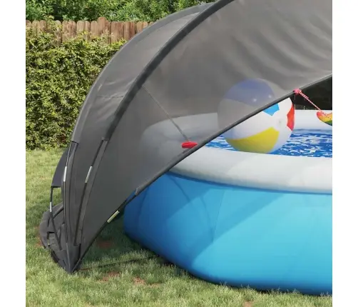 Baseni Kuppel Must 472 X 460 X 229 Cm 185T Polüester Pu Kattega