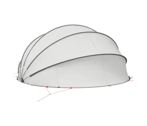 Baseina Kupols Pelēka Un Oranža 500 X 500 X 236 Cm Vidaxl