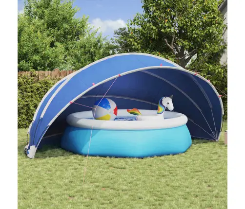 Baseina Kupols Zila 546 X 516 X 250 Cm Vidaxl
