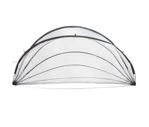 Baseina Kupols Caurspīdīgs 592 X 590 X 275 Cm Pvc Vidaxl