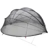 Baseina Kupols Melna 592 X 590 X 275 Cm Vidaxl