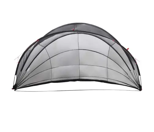 Baseina Kupols Melna 592 X 590 X 275 Cm Vidaxl