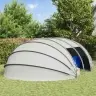 Baseina Telts Kupola Pelēka 538 X 440 X 204 Cm Vidaxl