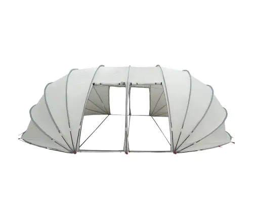 Baseina Telts Kupola Pelēka 538 X 440 X 204 Cm Vidaxl