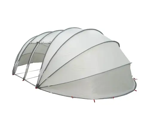 Baseina Telts Kupola Pelēka 538 X 440 X 204 Cm Vidaxl