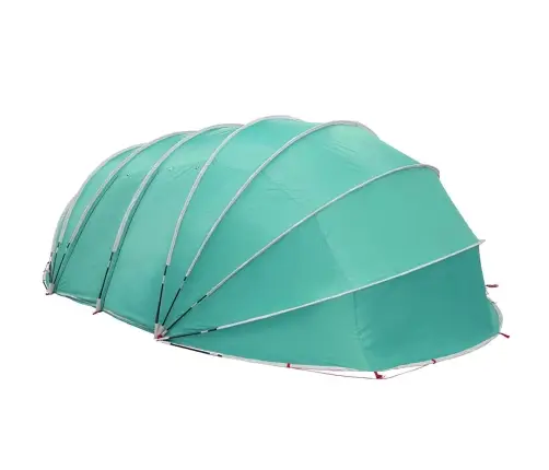 Baseina Telts Kupola Zaļa 640 X 432 X 205 Cm Vidaxl