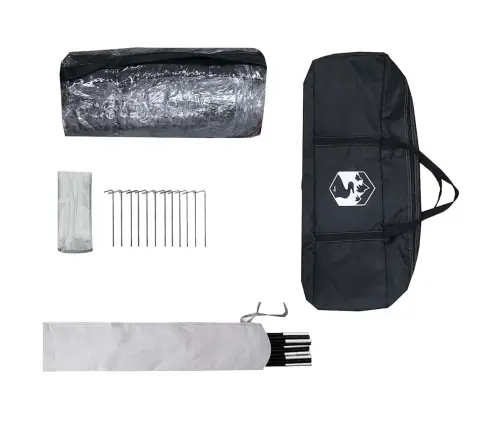 Baseina Telts Kupola Caurspīdīgs 640 X 432 X 205 Cm Pvc Vidaxl