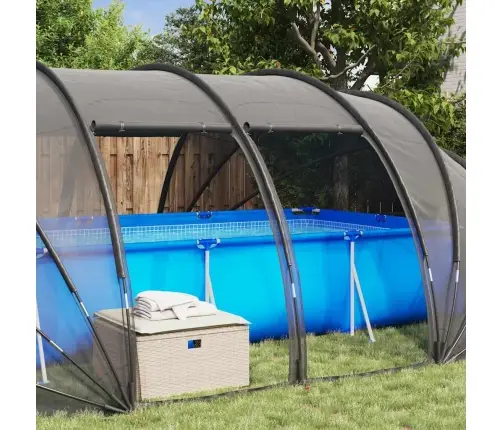 Baseina Telts Kupola Caurspīdīgs 640 X 432 X 205 Cm Vidaxl