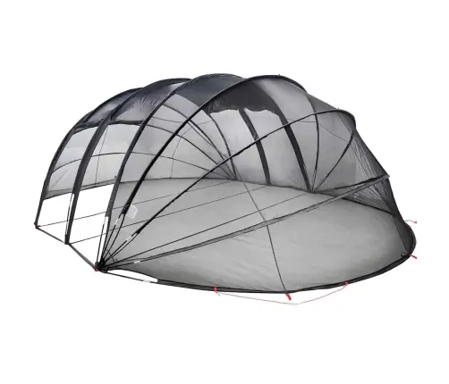 Baseina Telts Kupola Caurspīdīgs 640 X 432 X 205 Cm Vidaxl