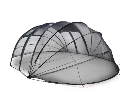 Baseina Telts Kupola Caurspīdīgs 640 X 432 X 205 Cm Vidaxl